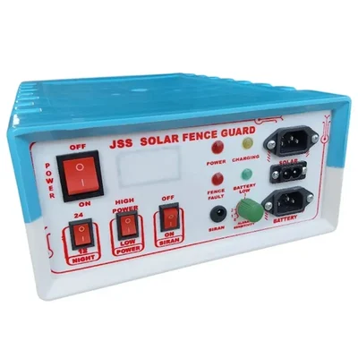JSS Premium Quality 25 KV Fiber Body Solar Zatka Machine With Accessories for 80 Acre Area With 2 Years Warranty