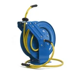Zephyr 10mm x 15m Dual Arm Heavy Duty Auto-Retractable Oilshield Air Hose Reel (ZAR1015DA-OS)