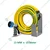 Zephyr Hybrid Pet Wash Hose Combo Pipe With 9 Mode Gun & Hose Hanger, 13 MM x 15 Meter, ZPET027