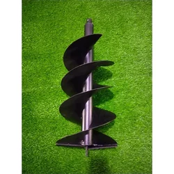 Zeyang 12 Inch Double Spiral Auger Bit for 2 Stroke & 4 Stroke For Earth Auger/ Post Hole Digger Machine, EA-042