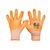 Fortuner Zig Zag PVC Coated Hand Gloves (Orange Colour) For Industrial,Agricultural & General-Purpose Tasks(Pack-1 Pair)