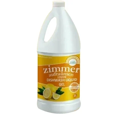 Zimmer Aufraumen 2 Liter German Formulation Lemon Fragrance Dishwash Liquid Gel