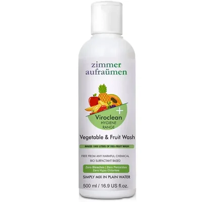 Zimmer Aufraumen 500 ml Bio Surfactant Based Viroclean Vegetable & Fruit Wash Liquid