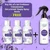 6 Pcs of Zimmer Aufraumen (50ml x 6pcs) Lavender Room Freshener Concentrated With 2 Spray Bottle (Makes 6 Liters)