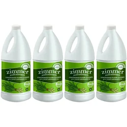 Zimmer Aufraumen (1 Liter x 4 Pcs) German Formulation Lemongrass Floor Cleaner With Idduki Lemongrass Oil