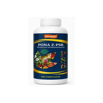Pona Z PSB Liquid (1 Ltr) Bio-Fertilizer 1×10⁸ CFU/ml Dual-Action Zinc & Phosphate Solubilizing Bacteria for Agriculture