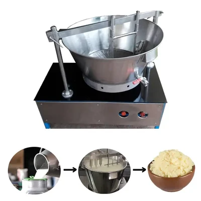 140 Litre Gas Operated Standing Khoya/Mawa Making Machine