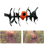 16 Inch Round Tiller Attachment for Brush Cutter, 28mm Shaft