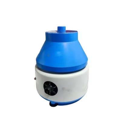 Elecopto 4 Tube x 15ml 6 Tube Capacity 5 Speed Regulator Chemical Laboratory Centrifuge Machine Durable Metal Body