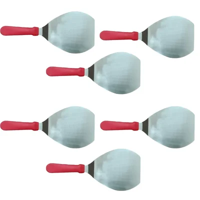 Smart Chef (HS40117) 7x4 Inch Pizza Lifter/ Lifting Spatula 6pcs for Home and Commercial Kitchens