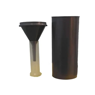 Elecopto Set of 3 pcs Measure Rainfall Weather Kit Uniform Cross Section Calibrated Jar Plastic Rain Gauge