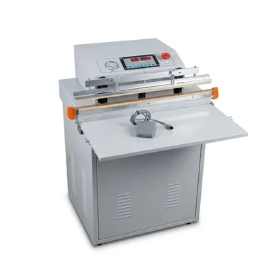 DZ600 Classic Vacuum Food Packaging Machine, 600mm Sealing Bar Size for Commercial Bulk Food Preservation