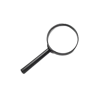 Elecopto 75mm Glass Lens Transparent Colour View Details Close Up Seniors Kids Detachable Handle Hand Magnifier