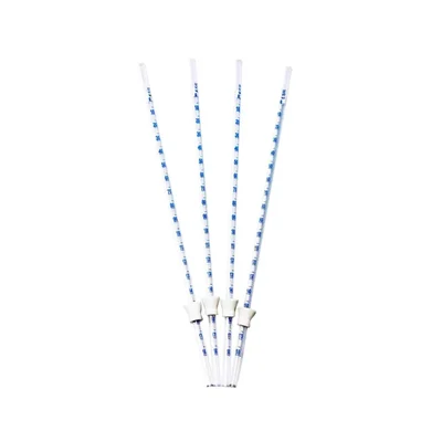 Elecopto 3ml pack of 100 Clinical Chemical Laboratory Glass Like Clarity Printed Measuring Scale ESR Pipette