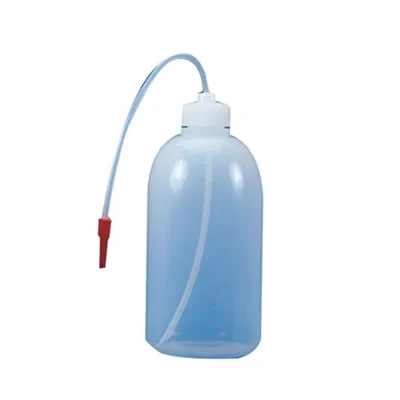 Elecopto 250ml Polypropylene Transparent Standard Bottle Old Type Laboratory Wash Bottle