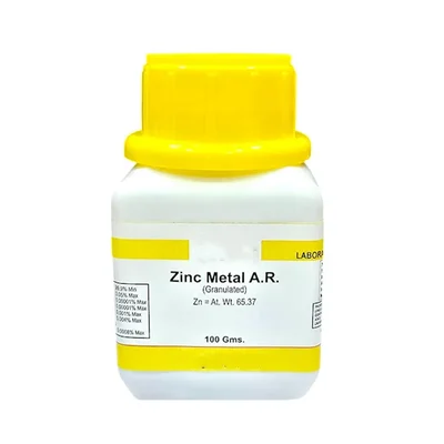 iChem Granulated Zinc Metal AR Pack of 10 Lab Reagent High Purity 100g