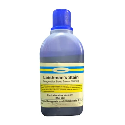 Premium Quality 250ml Pack of 4 Leishman s Stain Solution Lab Reagent Blood Microscopy Smear Liquid