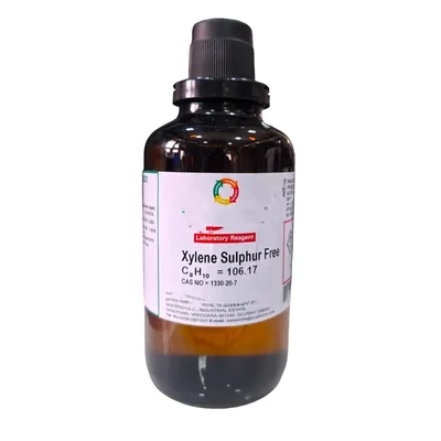 Premium Quality Sulphur Free Pack of 2 Xylene Lab Reagent Solvent Liquid 500ml (CAS NO 1330-20-7)