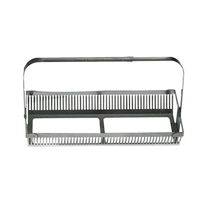 ELECOPTO 25 Slots Stainless Steel Rectangular Silver Sturdy Staining Rack