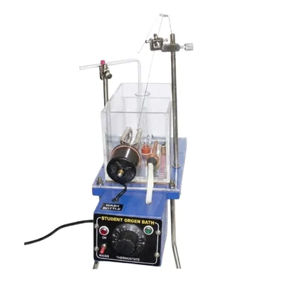 ELECOPTO 5-50ml Glass Inner Chamber Rudolph Magnus Design Perpex Glass Outer Vessel Student Organ Bath