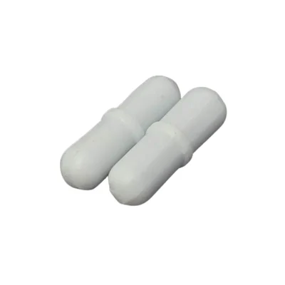 ELECOPTO 6X12MM Polytetrafluoroethylene White Cylindrical Fluid Mixing Labware PTFE Magnetic Stirrer Teflon Beed