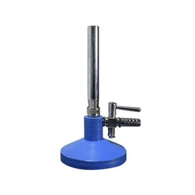 ELECOPTO Standard Round Shape Gas Regulation Blue Red Black Color Options Industrial Chemical Laboratory Bunsen Burner