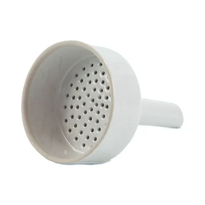 ELECOPTO 1.5 Inch Laboratory Vacuum Filtration Thin Stem Perforated Plate Buchner Funnel
