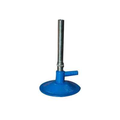 ELECOPTO Brass Tube LPG Butane Gas Chemical Laboratory Inexpensive Round Shape Bunsen Burner Sheet Base