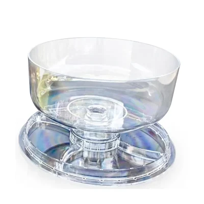 Premium Quality Transparent Multifunctional Cake Box Shatterproof Polycarbonate Round Pastry Carrier