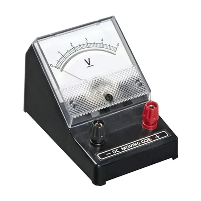 Elecopto 0-5V Low Voltage Measurement Square Panel Dial Voltmeter