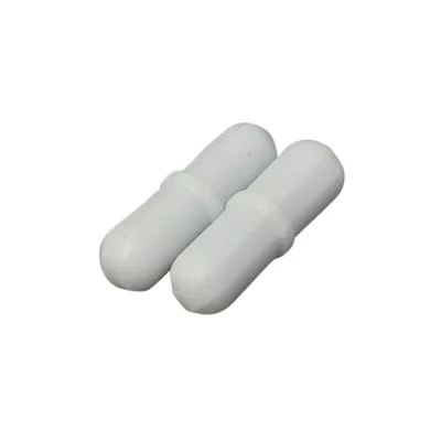 Elecopto 10x50mm Magnetic Stirrer Bars Primary Use Laboratory Liquid Mixing PTFE Teflon Bead White