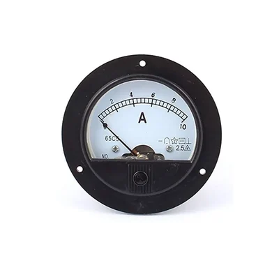 Elecopto 0-5amp Round Ampere Meter Primary Use Measuring Current Round Shape