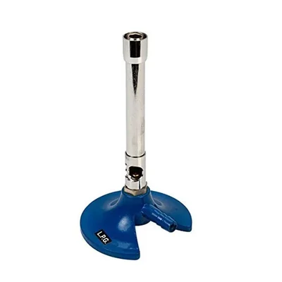 Elecopto 53 Degrees Celsius Bunsen Burner Primary Use Lab Heating Rotatable Air Regulator Alloy Steel Brass