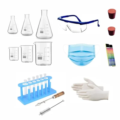 VVS 50ml 100ml 250ml 22 Products Combo Experimental Kit Safety Goggles Mask