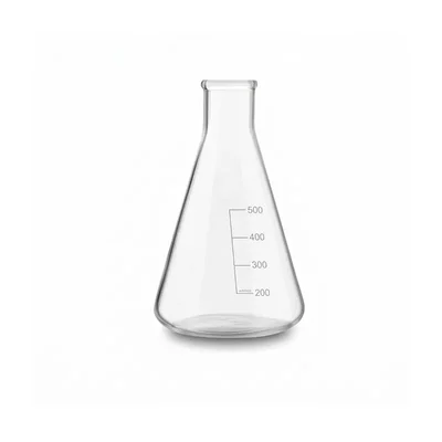 Vvs 500 ml Pack of 1 Laboratory Conical Flask Graduated Borosilicate 3.3 Glass