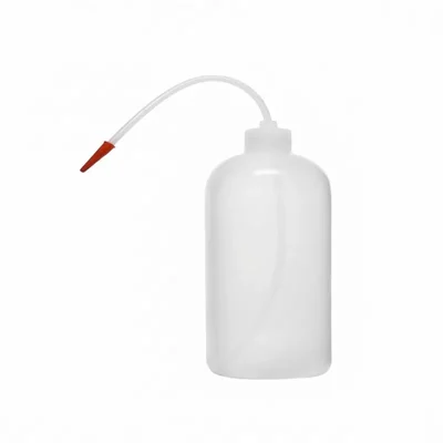 Vvs 500ml Polypropylene Plastic Wash Bottle Flexible Delivery Tube Liquid Dispenser
