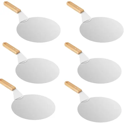 Smart Chef HSW0438 Stainless Steel 6pcs Spatula 10 inch Blade Length for Commercial Restaurant