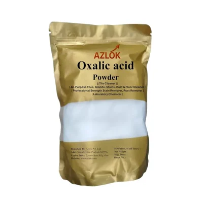 Azlok 1kg Powder Pack of 1 Laboratory Use Oxalic Acid Streak Free
