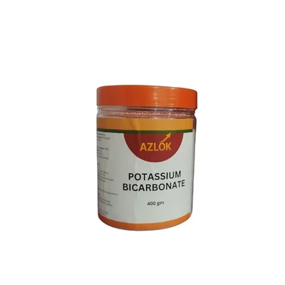 Azlok 400g Pack of 2 Laboratory Use Potassium Bicarbonate Powder