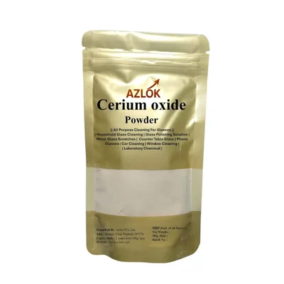 Azlok 250g Pack of 4 Laboratory Use Cerium Oxide Powder Uniform Quality