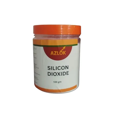 Azlok 200g Pack of 4 Laboratory Use Silicon Dioxide SiO2 Powder Fine Utility