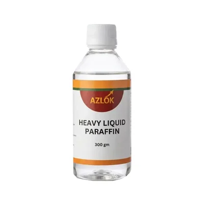 Azlok 300ml Pack of 3 Laboratory Use Heavy Liquid Paraffin Unscented