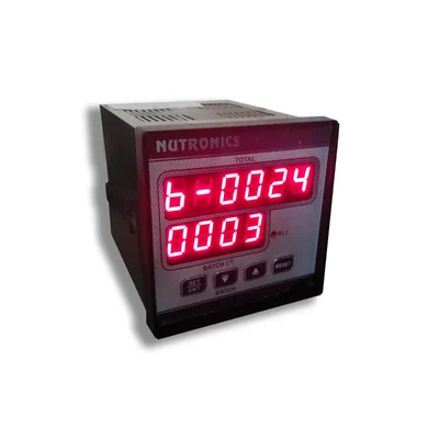 Nutronics Lab Batch Counter Cum Totaliser Dual 12.5mm Display PMBC -6040