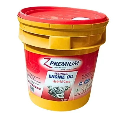 ZPremium Fully Synthetic Hybrid Cars Engine Oil 10L Superior Efficiency
