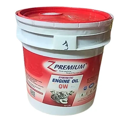 ZPremium 0W Diesel Engine Oil 10L Heavy-Duty Lubricant