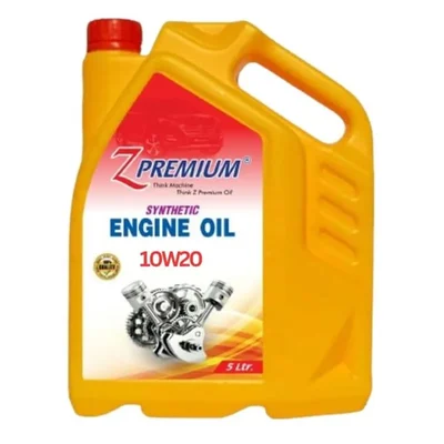 ZPremium 10W20 Synthetic Petrol Engine Oil 5L Fuel Efficiency