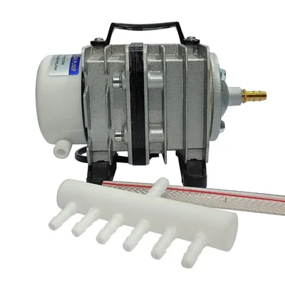Sunsun ACO-002 35W 40L/min Pond Compressor Air Pump with 0.03 MPa Max Pressure, Compact Aluminum Housing & 220V Power