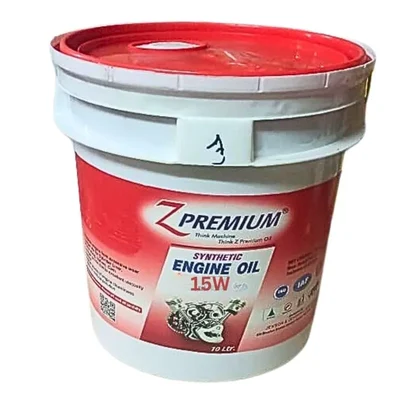ZPremium 15W CI4 Diesel Engine Oil 10L for Trucks Tractors Commercial Vehicles Wear Protection Performance