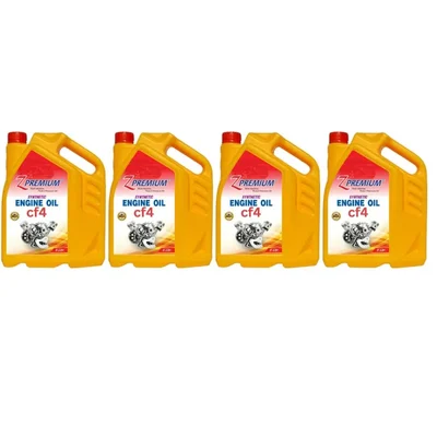 ZPremium CF4 Diesel Engine Oil 5L Pack of 4 Wear Protection Smooth Performance Heavy Vehicles
