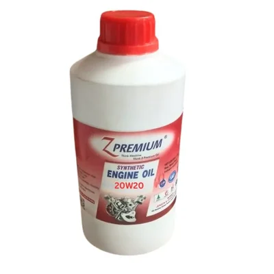 ZPremium 20W20 Synthetic Petrol Engine Oil 1L High Fuel Efficiency Reduced Wear Smooth Cold Start Protection